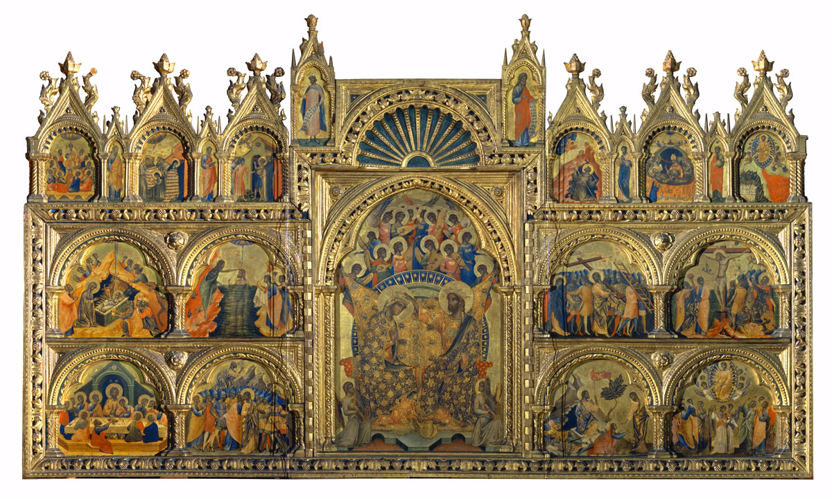 Coronation Of The Virgin Polyptych Gallerie Dellaccademia Di Venezia